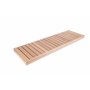 Bänkmodul Bastu Thermory 90 mm Solid Frontboard
