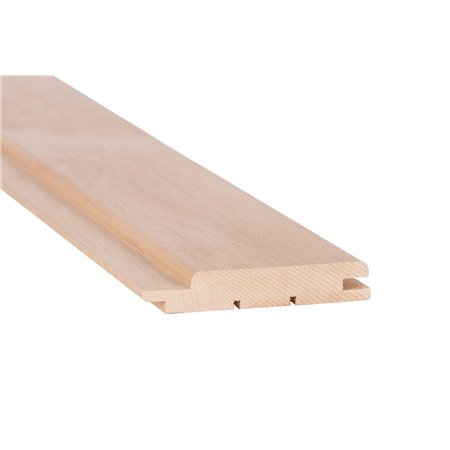 Bastupanel i al. 15x90mm Längd: 2,7 m. 6st/pkt