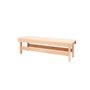 Bastubänk Thermory V:B 108x460x1500 mm