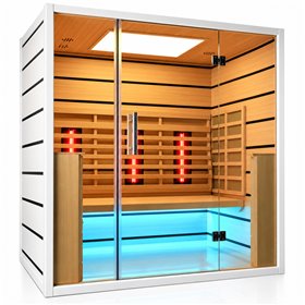 Infrabastu Select 3 personer- Energibesparande bastu
