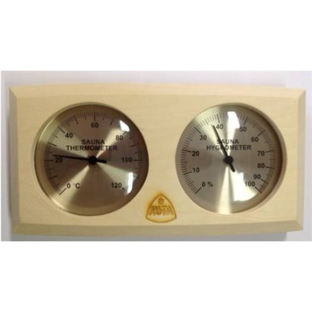  Termo och hygrometer   Kota Termometer/Hygrometer asp trä   