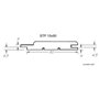  Bastupanel AL 15x90   Bastupanel i al. 15x90mm Längd: 2,1 m. 6st/pkt   Längd: 2,1 m. 6st/pkt