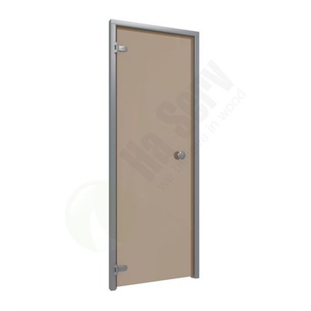  Bastudörrar storlek 7x20   Bastudörr 7x20 aluminiumkarm med brons glas.   Bronsfärgat glasKarm i Aluminium