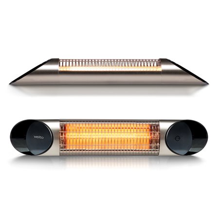 Terrassvärmare Veito Blade S Mini Silver 1200W