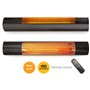 Terrassvärmare HeatWay Cylindro 2000W Svart