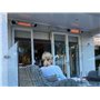 Terrassvärmare Heatway Blade  Svart 2500W