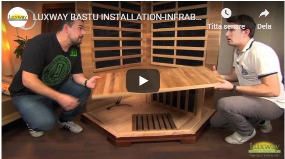 Video how to build infrared sauna