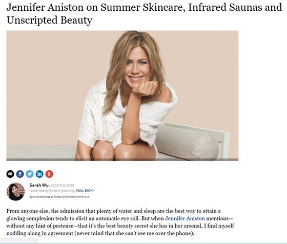 Jennifer Aniston infrabast